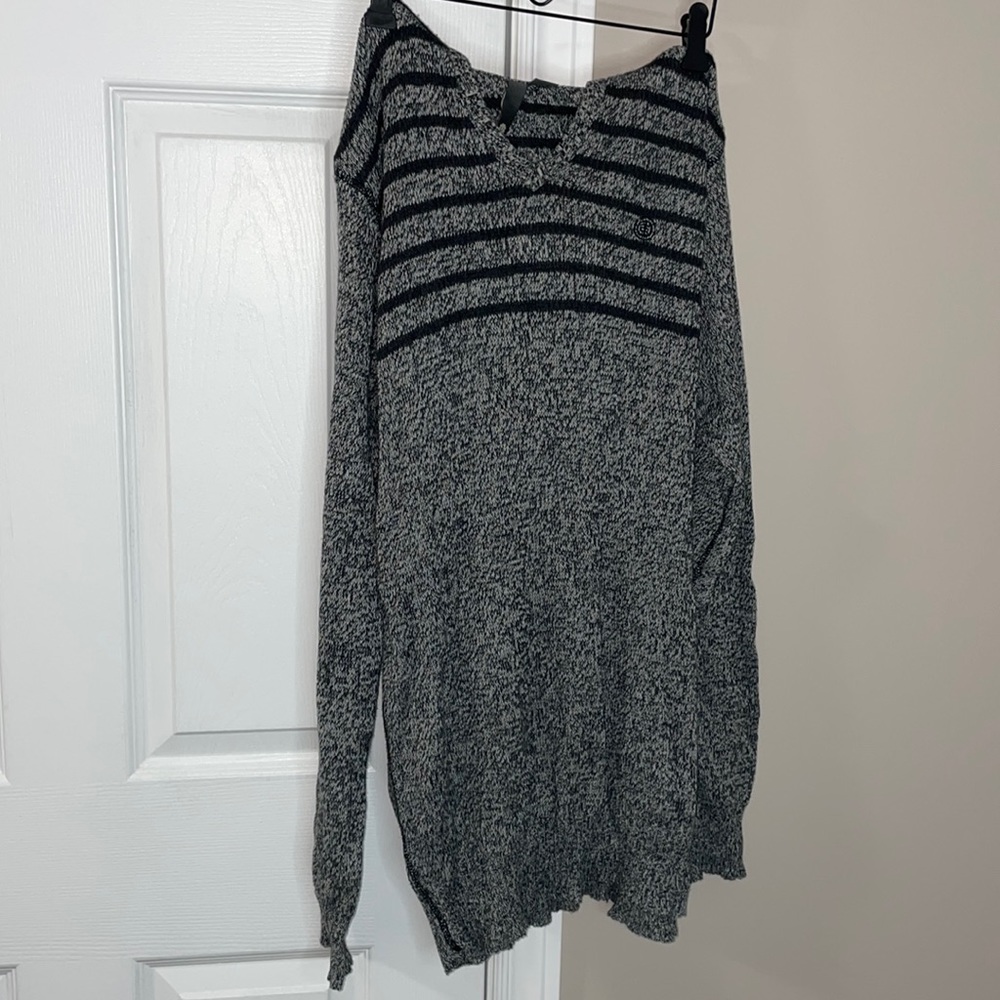 Element grey and black hoodie. Size M